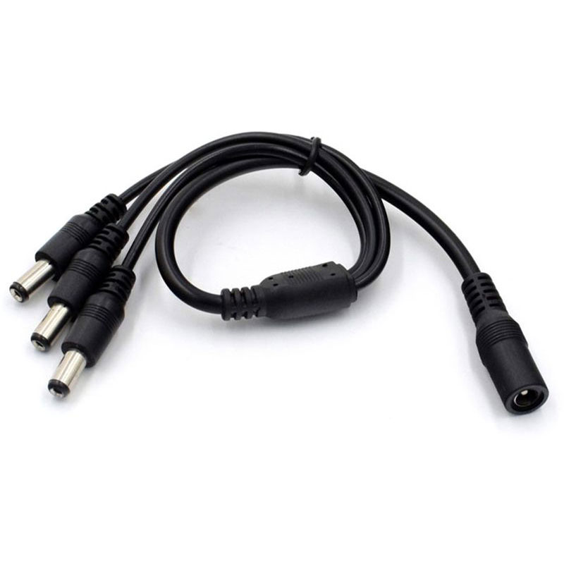 Compact Power Supply 1 to 3 Splitter Cable