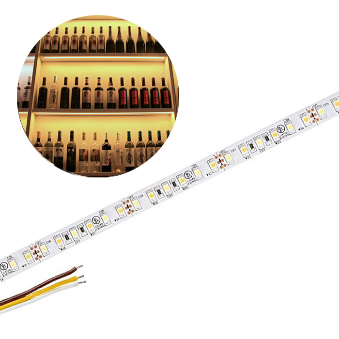 5m Tunable White LED Strip Light - LED Tape Light - 12V / 24V - IP20