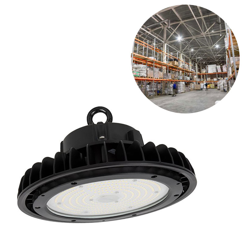 High Voltage LED High Bay Light - 150W - 277-480 VAC - 25,500 Lumens - 400W MH Equivalent - 5000K