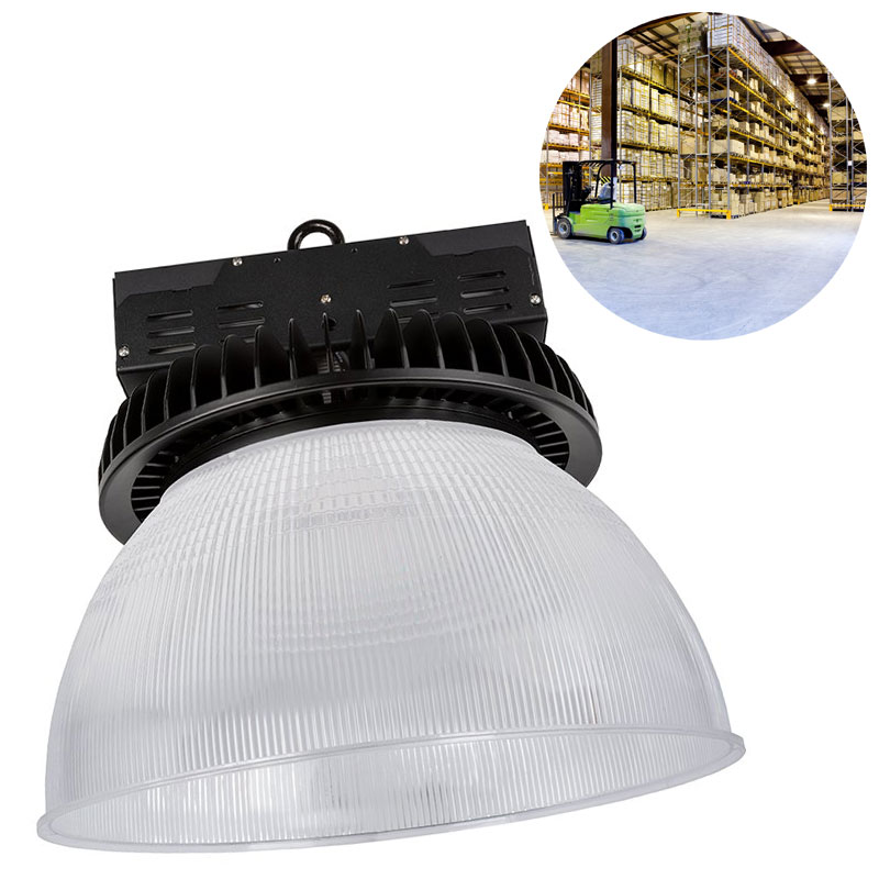 High Voltage LED High Bay Light - 300W - Included Reflector - 277-480 VAC - 49,500 Lumens - 1,000W MH Equivalent - 5000K