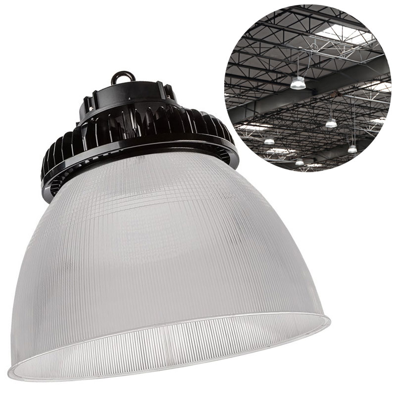 500W UFO LED High Bay Light With Reflector - 62,500 Lumens - 1,500W MH Equivalent - 5000K