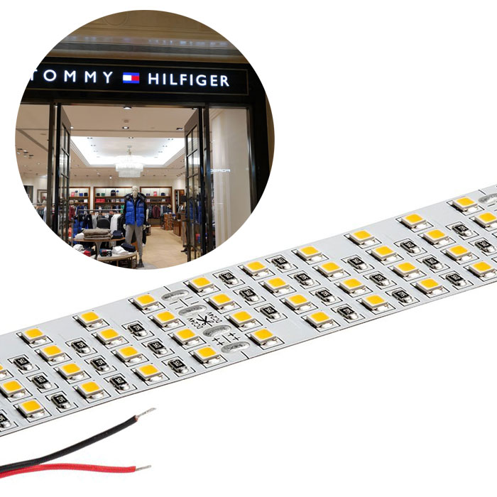 5m White LED Strip Light - Highlight Series LED Tape Light - High-CRI Quad Row - 24V - IP20 - 1,317 lm/ft