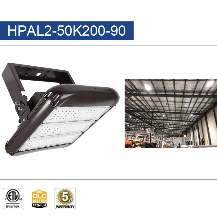 200W LED High Power Area Flood Light - 400W Equivalent - 28,000 Lumens - Cool White