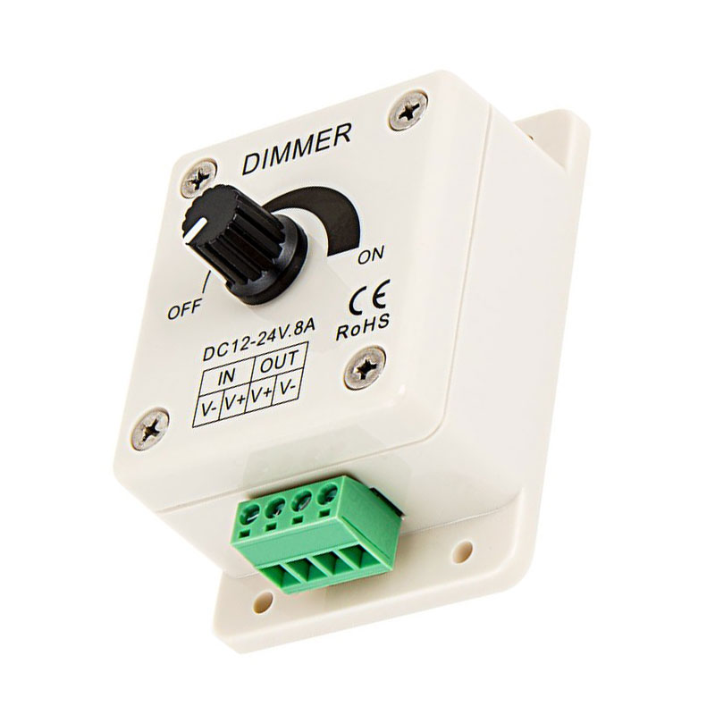 LDK-8A 12~24 Volt DC Single Color LED Dimmer - Single Color LED Dimmer