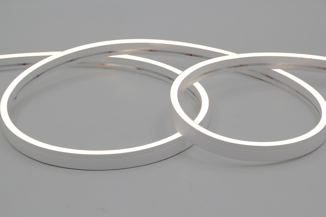 5m White Neon LED Strip Lights 1018mm - Side View Bend Neon Flex - IP67 - 24V