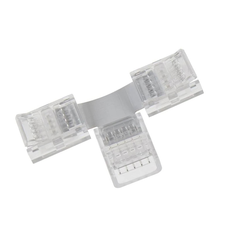 Solderless Clamp-On T Connector for 12mm RGBW LED Strip Lights