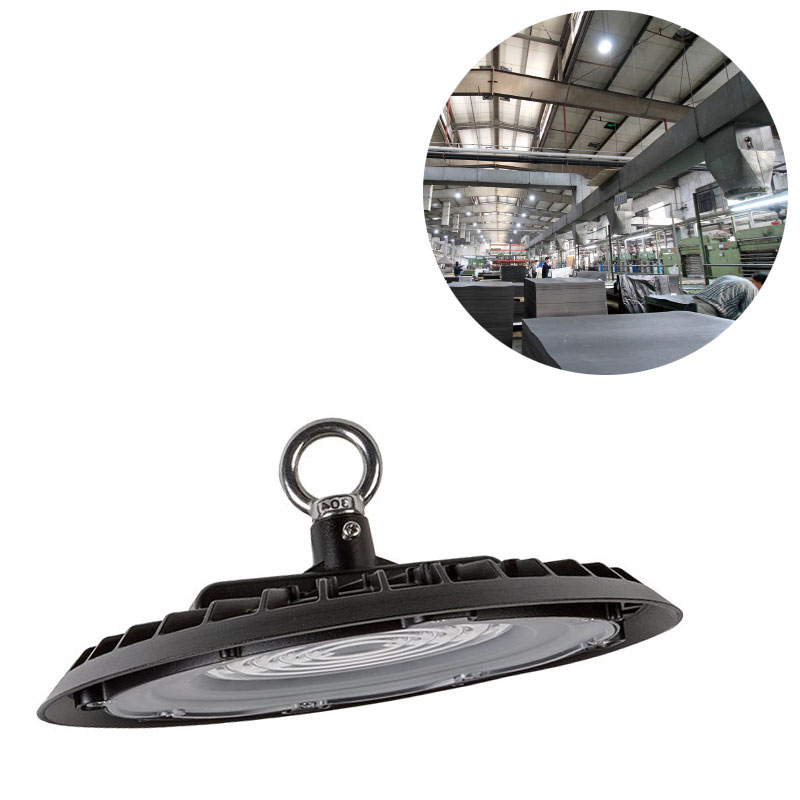 LED UFO High Bay - 100 Watt - Slim - 11,500 Lumens - 320 Watt Metal Halide Equivalent - 5000K