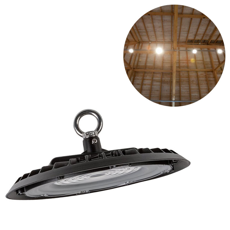 LED UFO High Bay - 120 Watt - Slim - 13,800 Lumens - 400 Watt Metal Halide Equivalent - 5000K