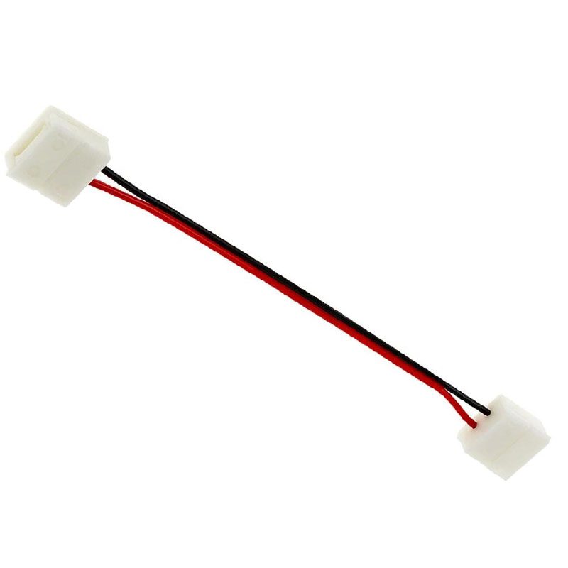 WFLS10-2CH 2 Contact 10mm Flexible Light Strip Interconnect - Clamp On Interconnect